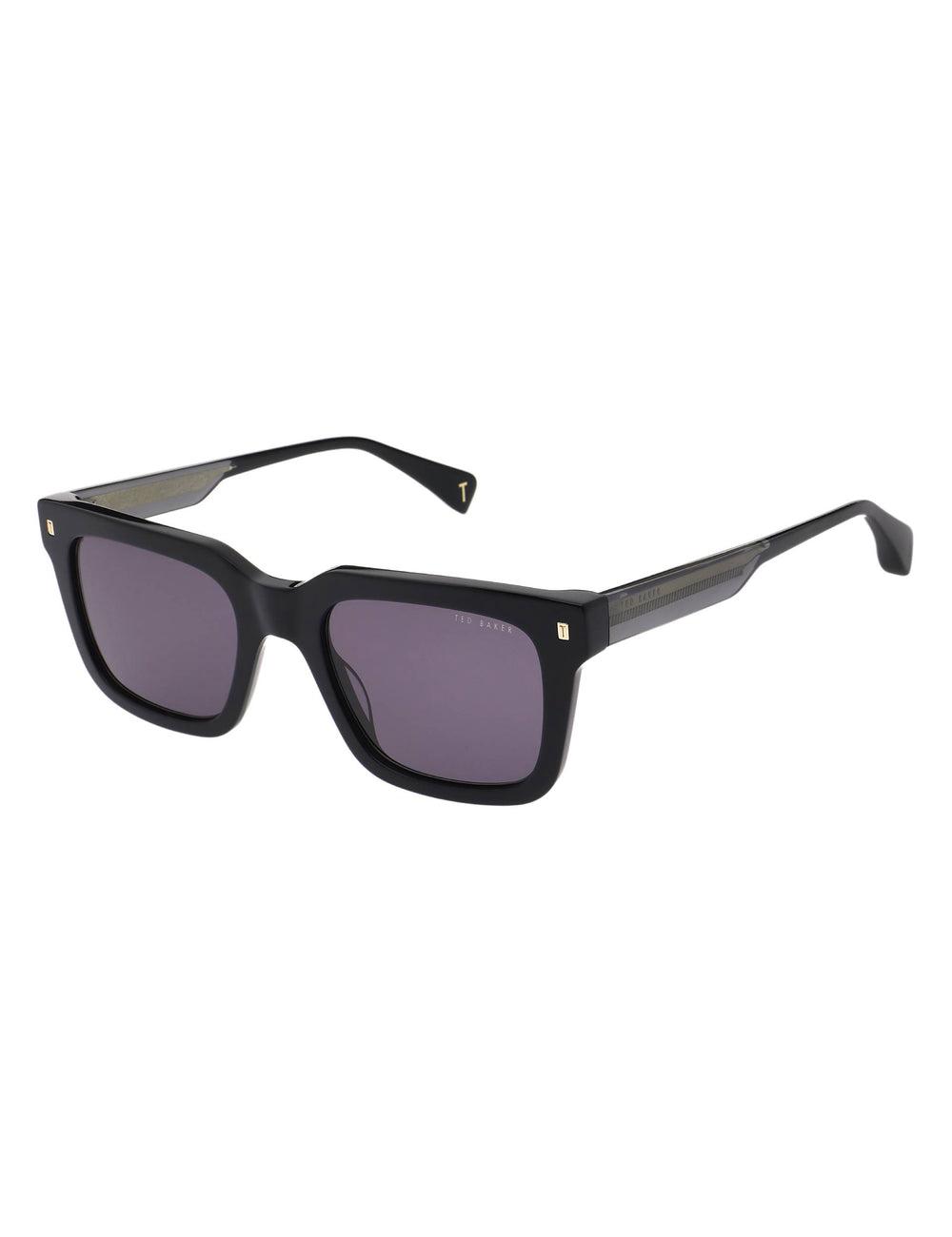 Ted Baker CAIN - Chunky Square Two Tone Men Sunglasses Black | Malaysia  4789-YVDFB