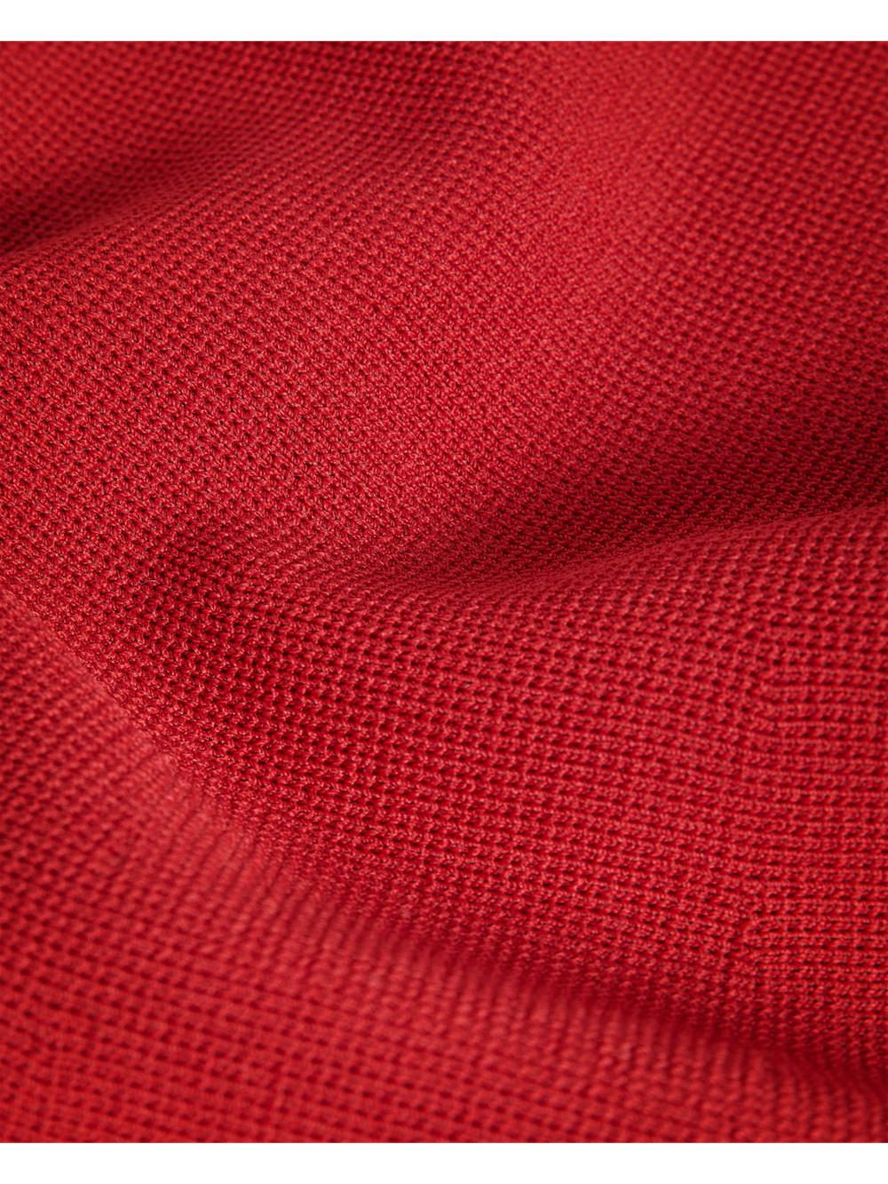 Ted Baker CANDDY - Pleated Hem Bodycon Knit Women Mini Dresses Red | Malaysia  7923-JODNR
