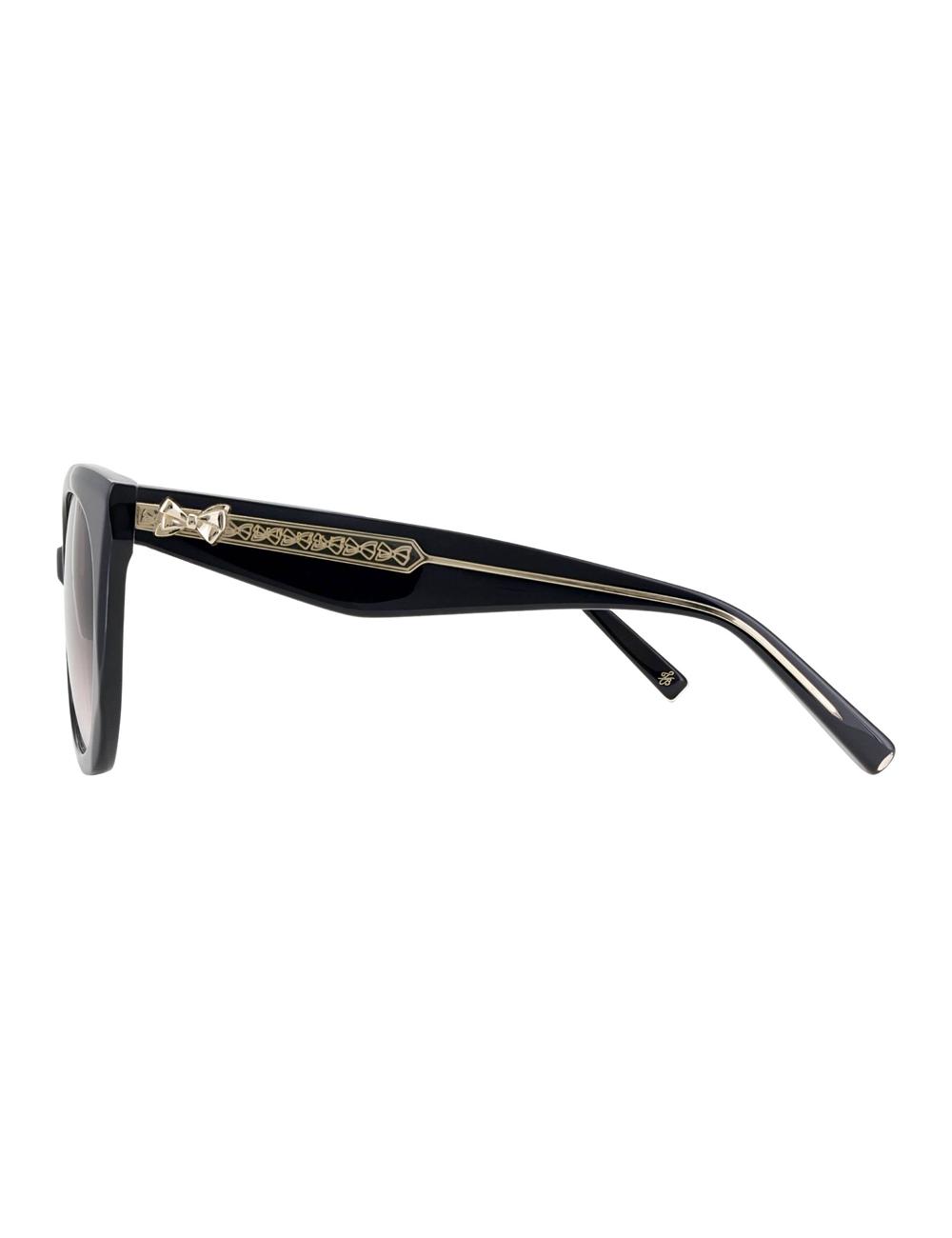 Ted Baker ELEN - Oversized Cat Eye Bow Detail Women Sunglasses Black | Malaysia  1957-OUFVL