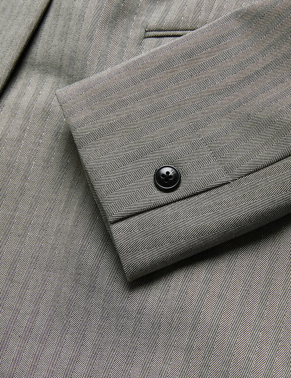 Ted Baker KOA - Oversized Herringbone Single Breasted Women Blazers Dk-Grey | Malaysia  1902-SHTBM