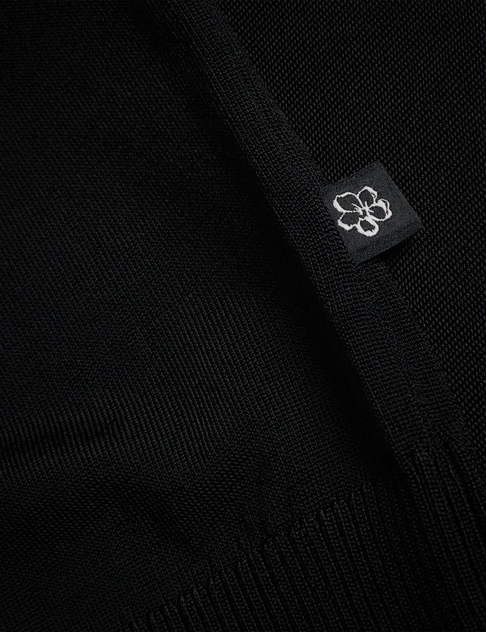 Ted Baker MAYWO - Saddle Shoulder Crew Neck Men Jumpers Black | Malaysia  3684-JFAPE