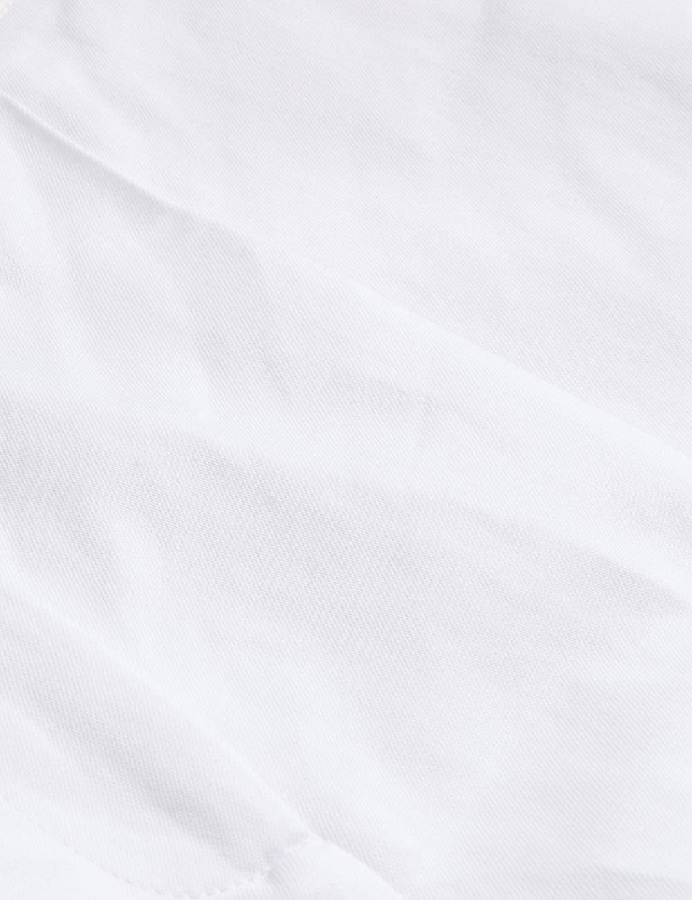 Ted Baker MUSUBT - Linen Cotton High Waisted Tailored Women Trousers White | Malaysia  0412-GAZVR