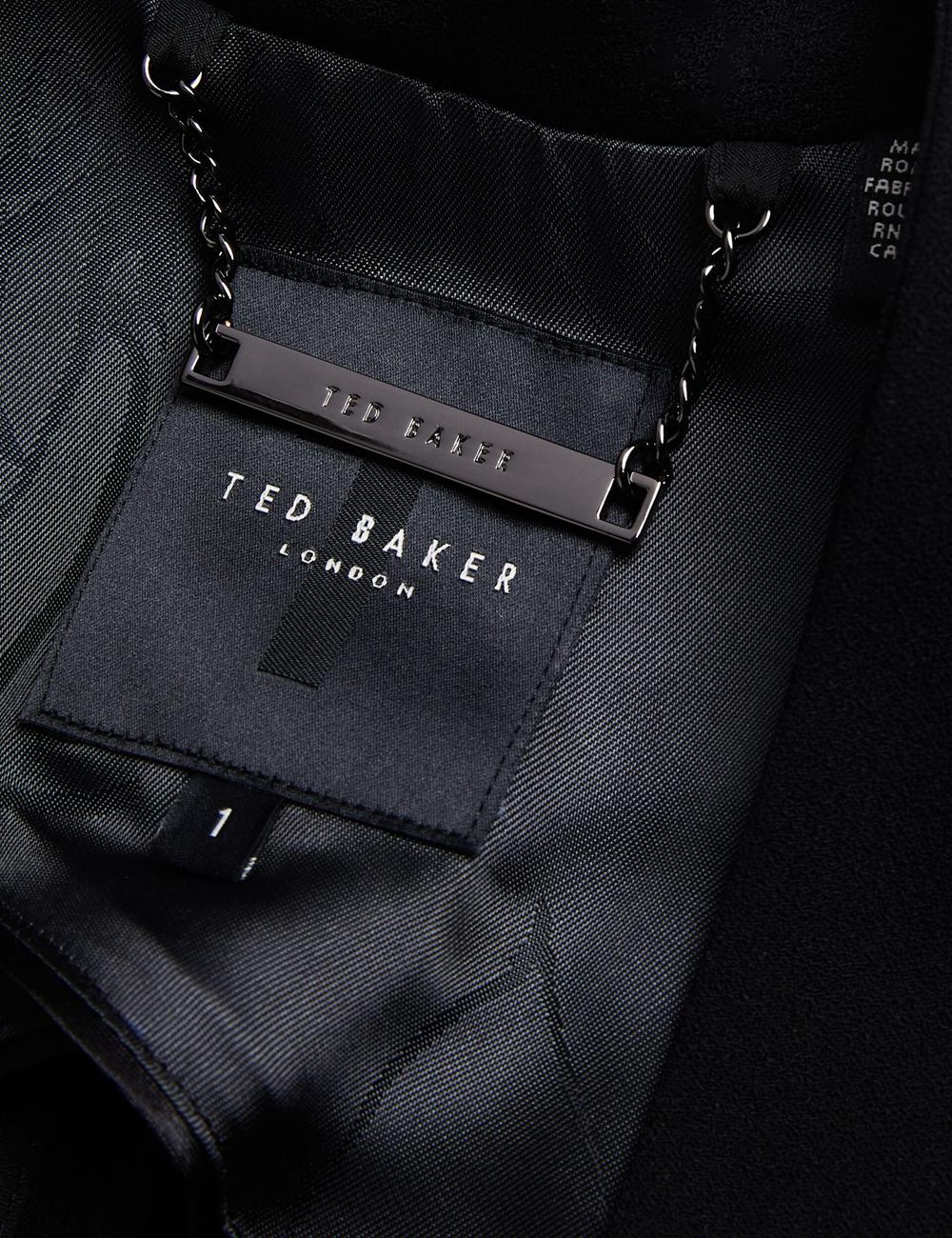 Ted Baker POPSY - 3/4 Sleeve Crop Women Blazers Black | Malaysia  1650-EPLSR