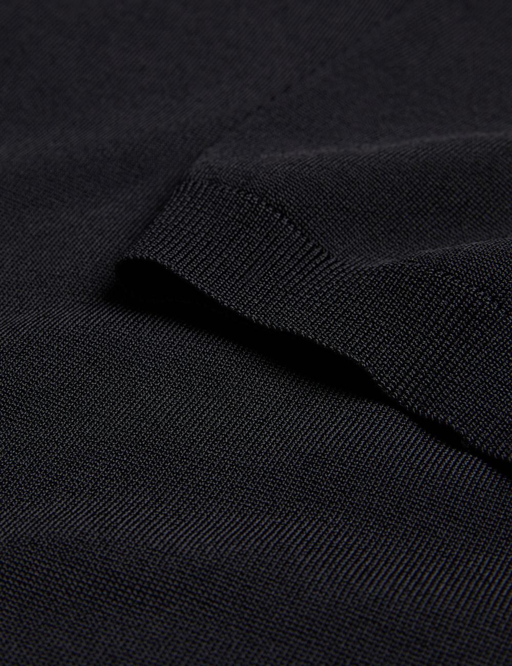 Ted Baker REYON - Rayon Crew Neck Short Sleeve Men T-Shirts Black | Malaysia  6038-IQECT